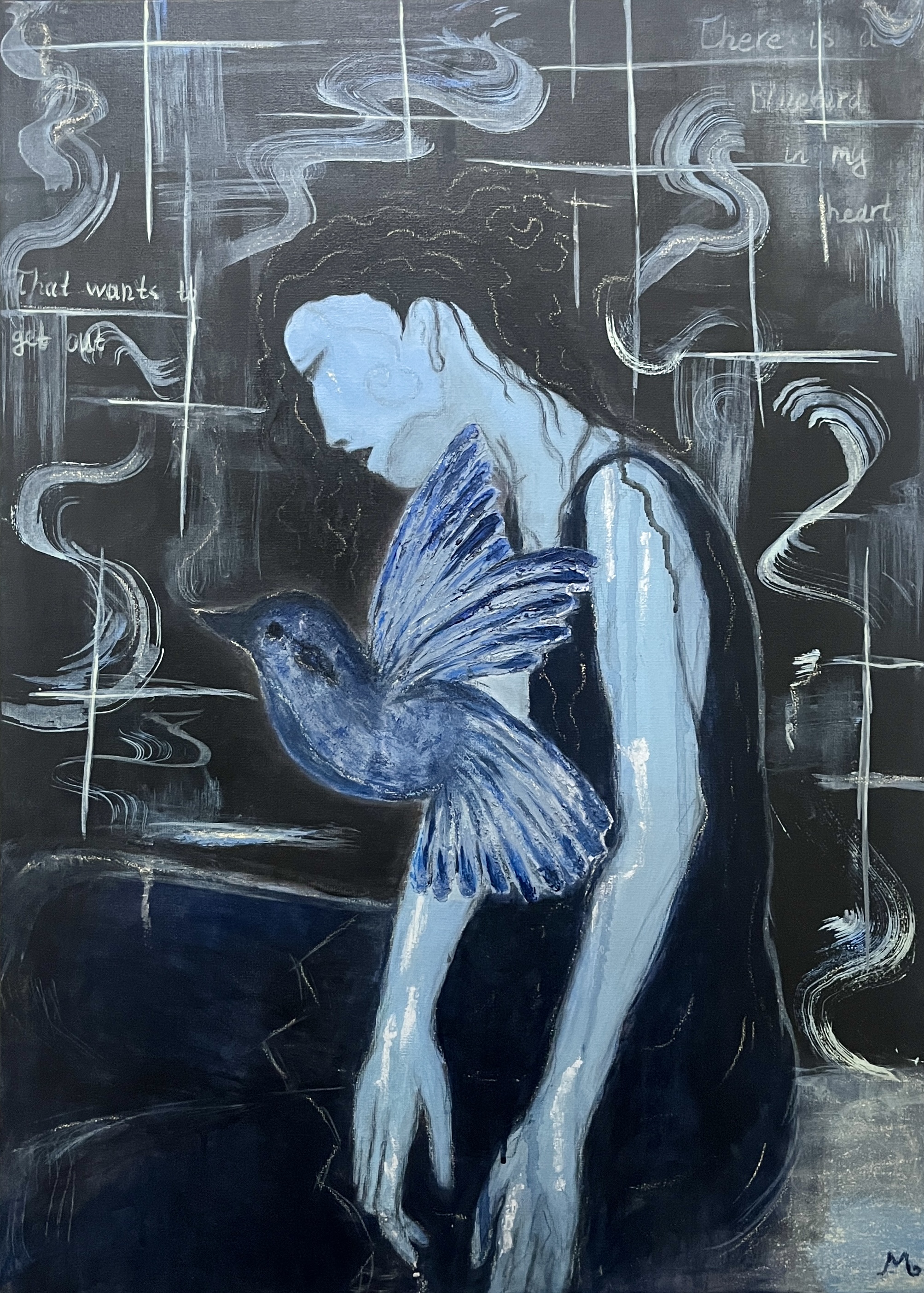 Colorful abstract painting